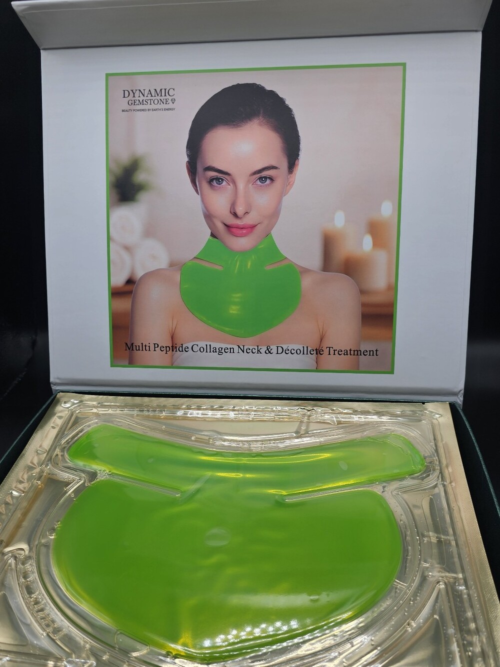 Dynamic Gemstone Green Multi Peptide Collagen Neck & Décolleté Treatment